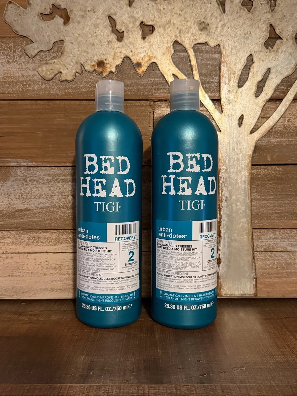 TIGI Bed Head Urban Antidotes Recovery Shampoo & Conditioner 25.36 Oz